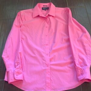 Pink button up
